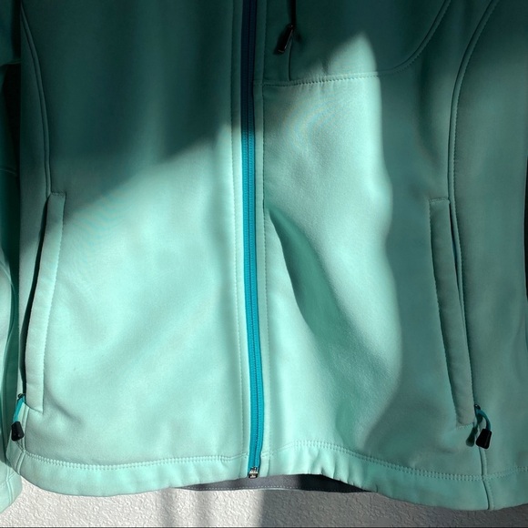 North Face Bionic Mint Blue Jacket - Picture 4 of 11